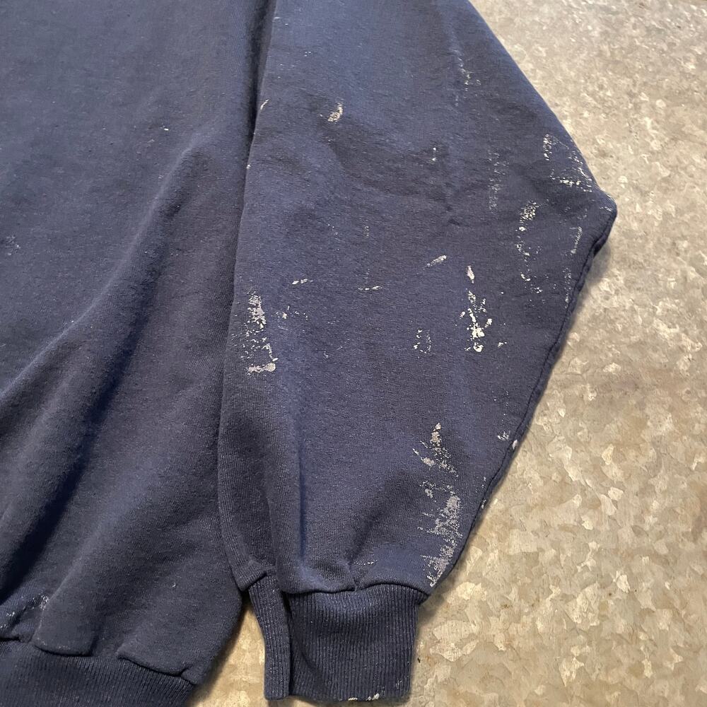 Vintage UC Berkeley Cal Embroidered Crewneck Sweatshirt XXL Thrashed Distressed - Picture 6 of 14